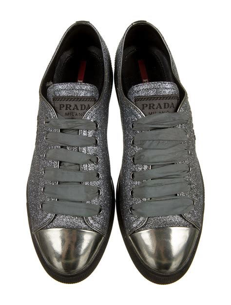 prada blue sparkle shoes|prada shoes for women.